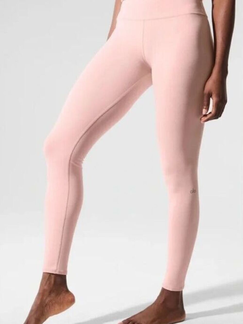 NWT Alo Yoga 7/8 High-Waist Airbrush Legging – Women's Small – NWT (Pink Quartz)